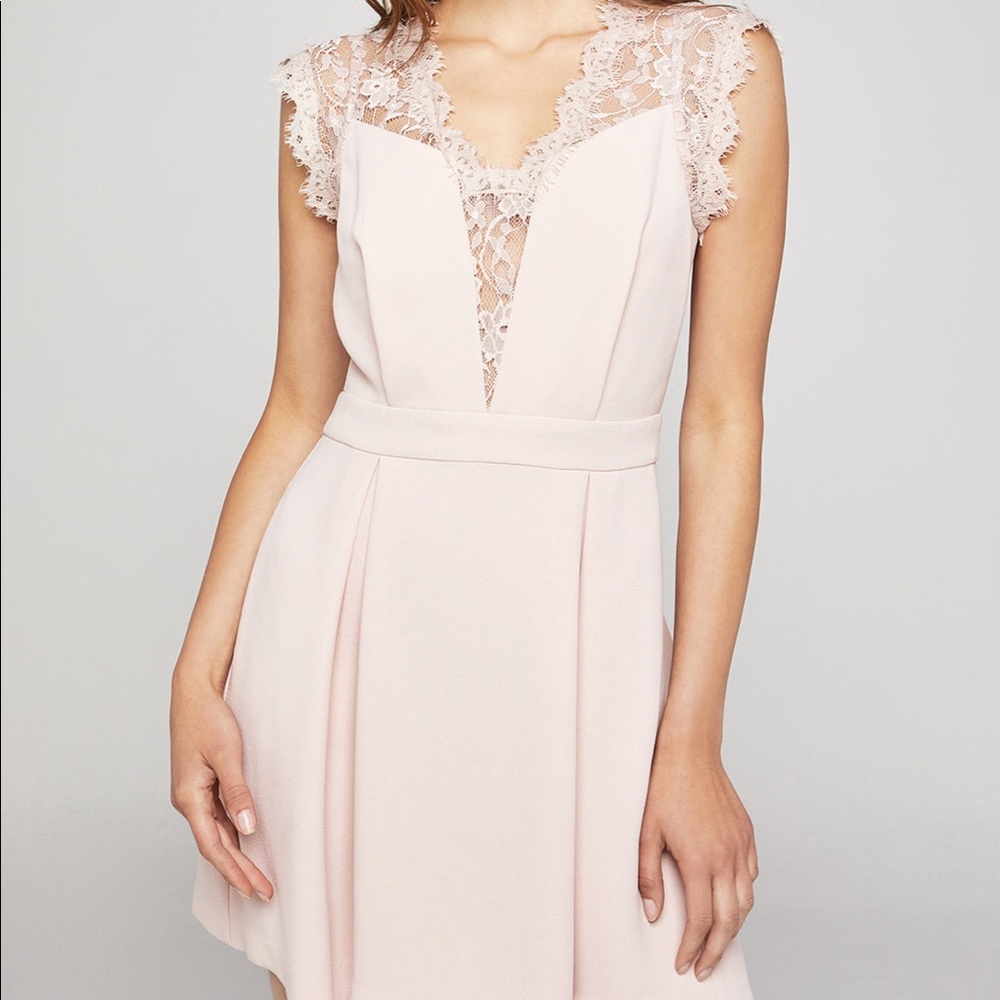 BCBG Pink lace dress💖